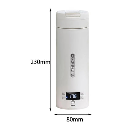 300W 500ml Electric Heating Water Cup Smart Boiling Kettle Temperature Control Kettle, Spec: SUS316 EU Plug - Vacuum Thermoses & Cups by buy2fix | Online Shopping UK | buy2fix