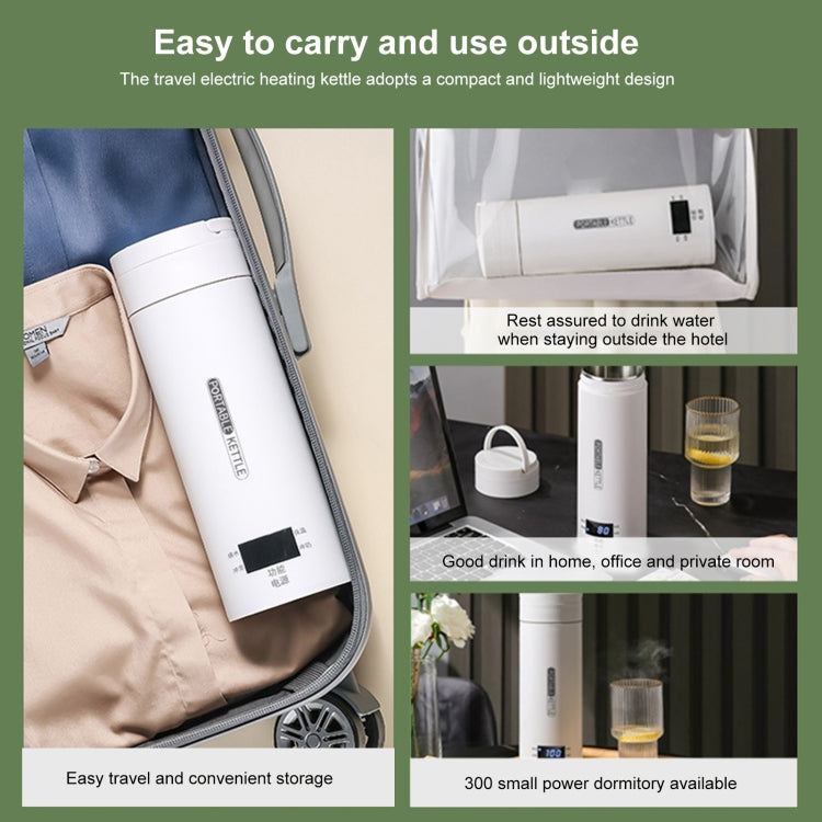 300W 500ml Electric Heating Water Cup Smart Boiling Kettle Temperature Control Kettle, Spec: SUS316 EU Plug - Vacuum Thermoses & Cups by buy2fix | Online Shopping UK | buy2fix