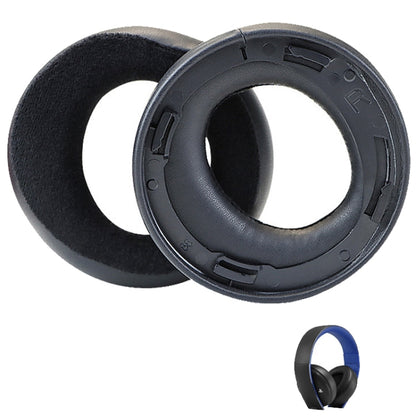 For Sony CECHYA-0083 Black Velvet 2pcs Headphone Sponge Cover Earmuffs Headset Case - Earmuff & Pad by buy2fix | Online Shopping UK | buy2fix
