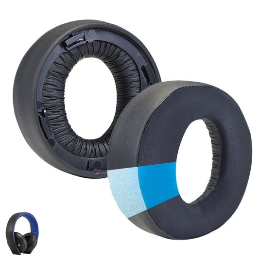 For Sony CECHYA-0083 Black Gel 2pcs Headphone Sponge Cover Earmuffs Headset Case - Earmuff & Pad by buy2fix | Online Shopping UK | buy2fix