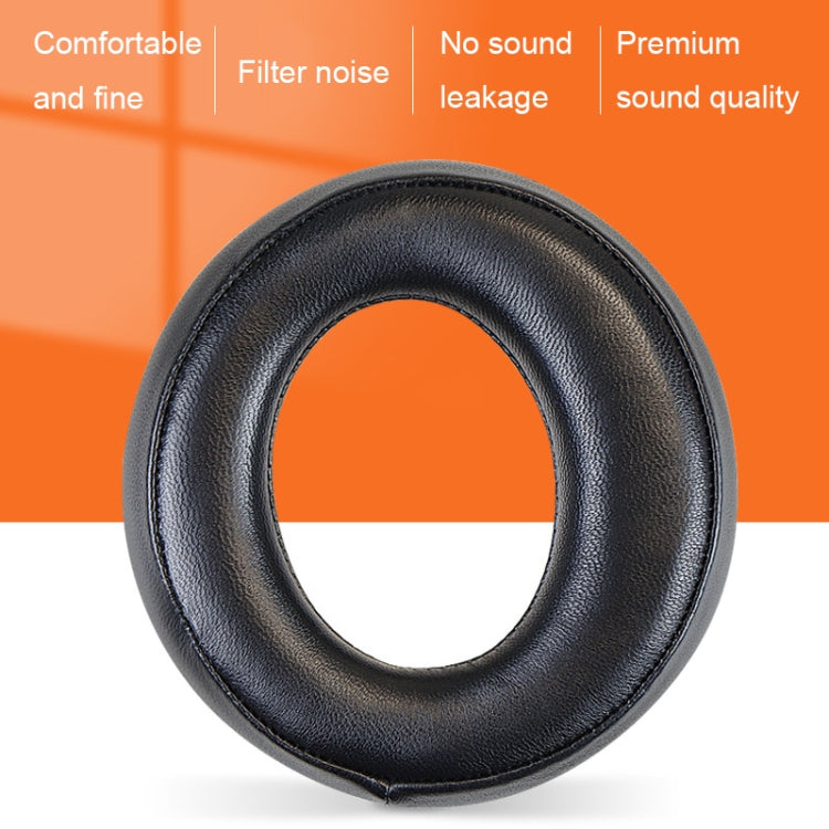 For Sony CECHYA-0083 Black Sheepskin 2pcs Headphone Sponge Cover Earmuffs Headset Case - Earmuff & Pad by buy2fix | Online Shopping UK | buy2fix