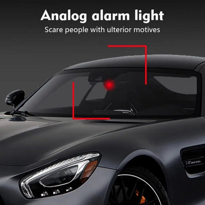 Car Solar Anti-Theft Alarm LED Warning Light With Aromatherapy(Red Light) - Warning Lights by buy2fix | Online Shopping UK | buy2fix