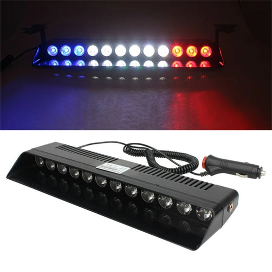 12 LED Car Front Suction Cup High Brightness Strobe Light(Red White Blue) - Warning Lights by buy2fix | Online Shopping UK | buy2fix