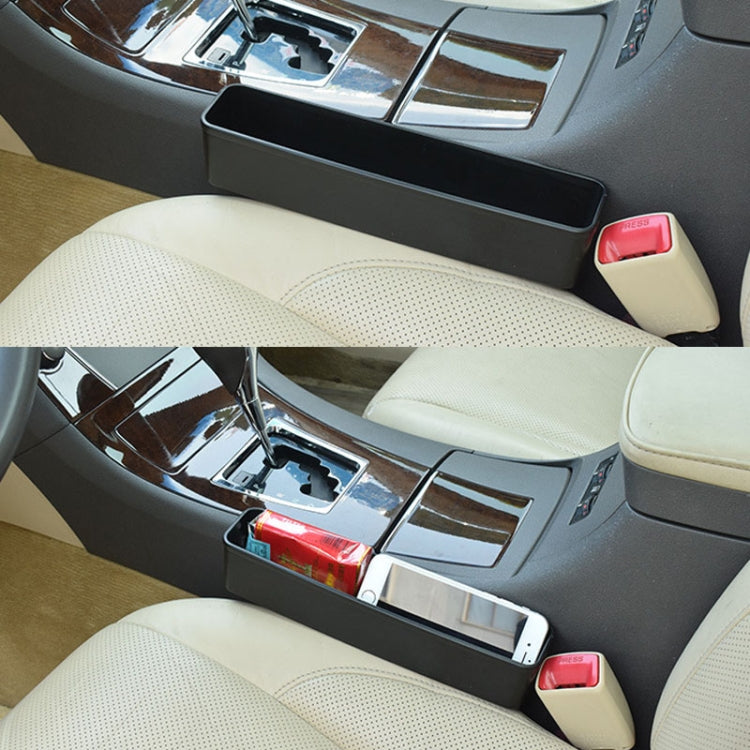 SHUNWEI SD-1513 Car Seat Seam Storage Box Mobile Phone Standing Storage Supplies In Car(Black) - Stowing Tidying by SHUNWEI | Online Shopping UK | buy2fix