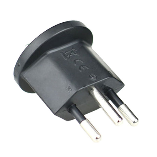 HD-153 With Lock EU To Switzerland Convertible Plug With Ground Wire Travel Adaptor - Plug Adaptor by buy2fix | Online Shopping UK | buy2fix