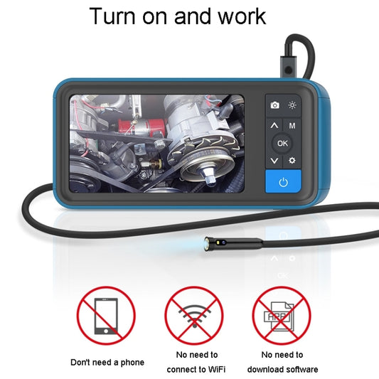 TESLONG MS450 8mm Dual Lens HD 4.5 Inch Large Screen Borescope Auto Repair Tool, 5M -  by TESLONG | Online Shopping UK | buy2fix