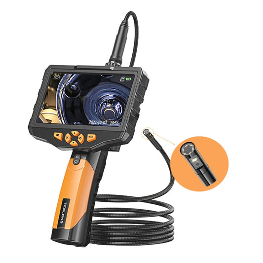 Teslong NTS300 5.5mm-1M Dual Lens Waterproof 5 Inch HD Industrial Borescope Auto Repair Tools -  by TESLONG | Online Shopping UK | buy2fix