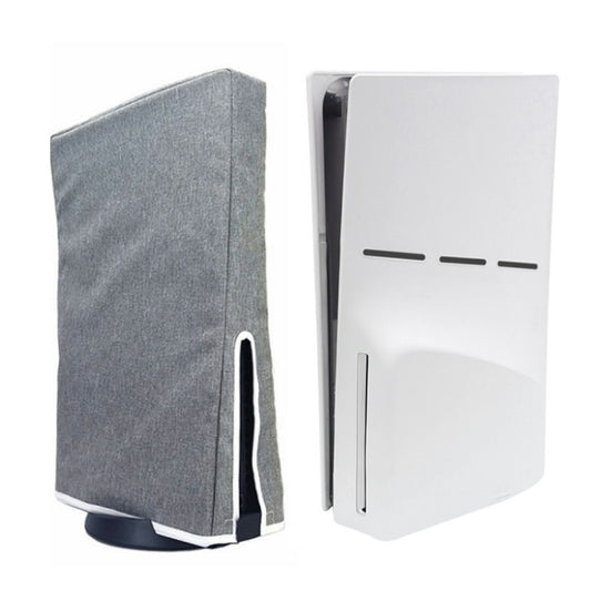For PS5 Slim Disc & Digital Host Dust Cover Protective  Case, Style: Vertical Gray - Cases by buy2fix | Online Shopping UK | buy2fix