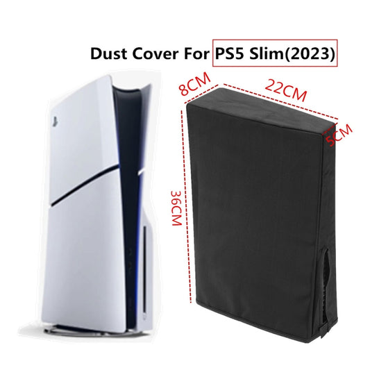 For PS5 Slim Disc & Digital Host Dust Cover Protective  Case, Style: Vertical Black - Cases by buy2fix | Online Shopping UK | buy2fix
