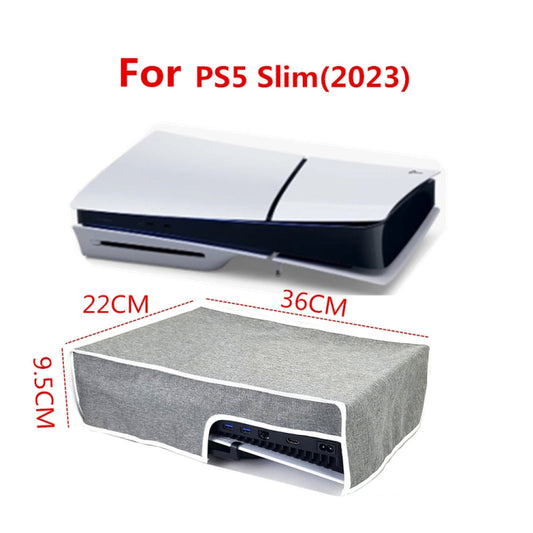 For PS5 Slim Disc & Digital Host Dust Cover Protective  Case, Style: Horizontal Gray - Cases by buy2fix | Online Shopping UK | buy2fix