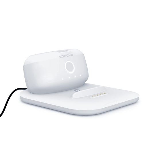 BOBOVR Twin Charger Station Magnetic Charging Dock for Quest 3 Head Strap B2 Battery Pack - VR Accessories by BOBOVR | Online Shopping UK | buy2fix