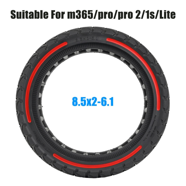 8.5 x 2 inch Colorful Flick Off-road Honeycomb Tires for Xiaomi M365 / Pro / Pro 2 / 1S / Lite(Tricolor) - Accessories & Parts by buy2fix | Online Shopping UK | buy2fix