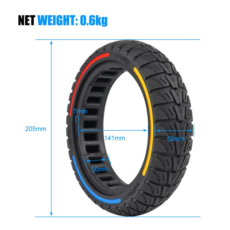 8.5 x 2 inch Colorful Flick Off-road Honeycomb Tires for Xiaomi M365 / Pro / Pro 2 / 1S / Lite(Tricolor) - Accessories & Parts by buy2fix | Online Shopping UK | buy2fix