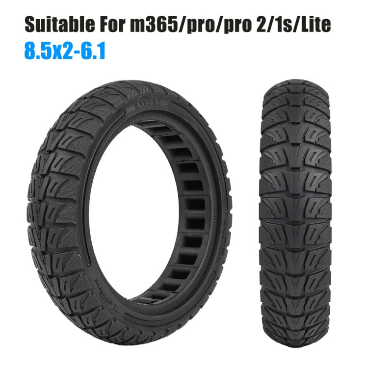 8.5 x 2 inch Colorful Flick Off-road Honeycomb Tires for Xiaomi M365 / Pro / Pro 2 / 1S / Lite(Tricolor) - Accessories & Parts by buy2fix | Online Shopping UK | buy2fix