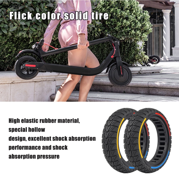 8.5 x 2 inch Colorful Flick Off-road Honeycomb Tires for Xiaomi M365 / Pro / Pro 2 / 1S / Lite(Tricolor) - Accessories & Parts by buy2fix | Online Shopping UK | buy2fix