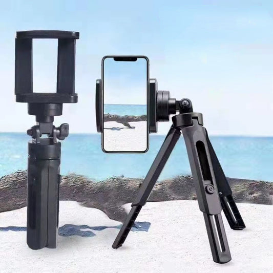 Portable Tabletop Camera Phone Tripod With Ball Head Removable Mini Selfie Tripod(Black) - Stand by buy2fix | Online Shopping UK | buy2fix