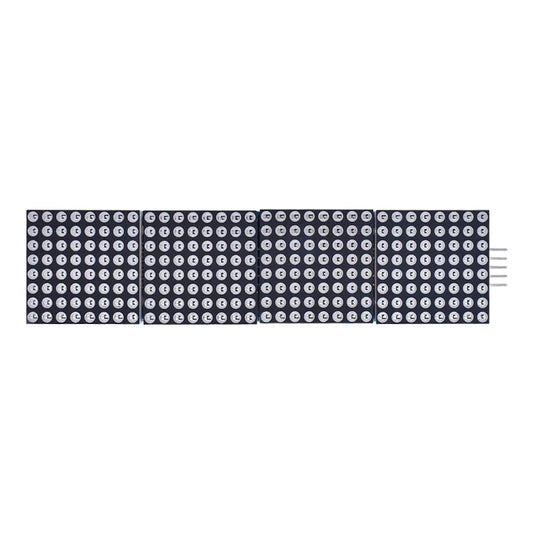 MAX7219 Point Battage Module LH Control Single-Chip Module 4 In 1 Display With 5P Cable, Specification: Red Light - LCD & LED Display Module by buy2fix | Online Shopping UK | buy2fix