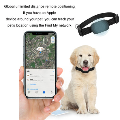 Mfi Certified Smart Pet Locator Protective Cover Silicone Collar(Pink) - Pet Tracker by buy2fix | Online Shopping UK | buy2fix