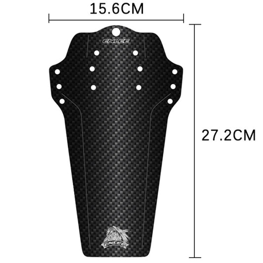 ENLEE Mountain Bike Fenders Mountain Bicycle Saddle Universal Riding Accessories, Model: Carbon Fiber - Mudguards by ENLEE | Online Shopping UK | buy2fix