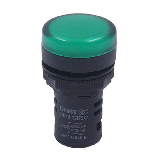 CHINT ND16-22DS LED Signal Light Power AD Indicator Lights, Model: 24V (Green) - Resistor / Diodes by CHINT | Online Shopping UK | buy2fix