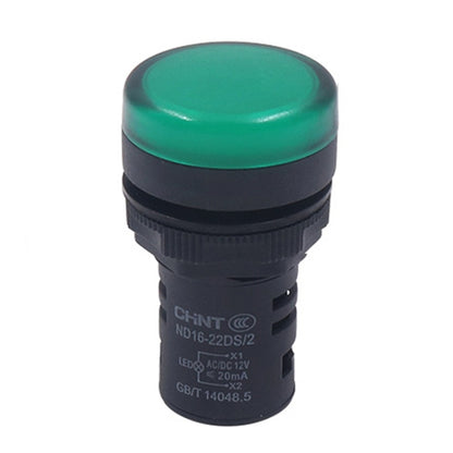 CHINT ND16-22DS LED Signal Light Power AD Indicator Lights, Model: 220V (Green) - Resistor / Diodes by CHINT | Online Shopping UK | buy2fix