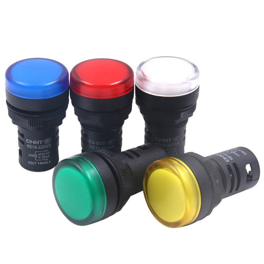 CHINT ND16-22DS LED Signal Light Power AD Indicator Lights, Model: 220V (Green) - Resistor / Diodes by CHINT | Online Shopping UK | buy2fix