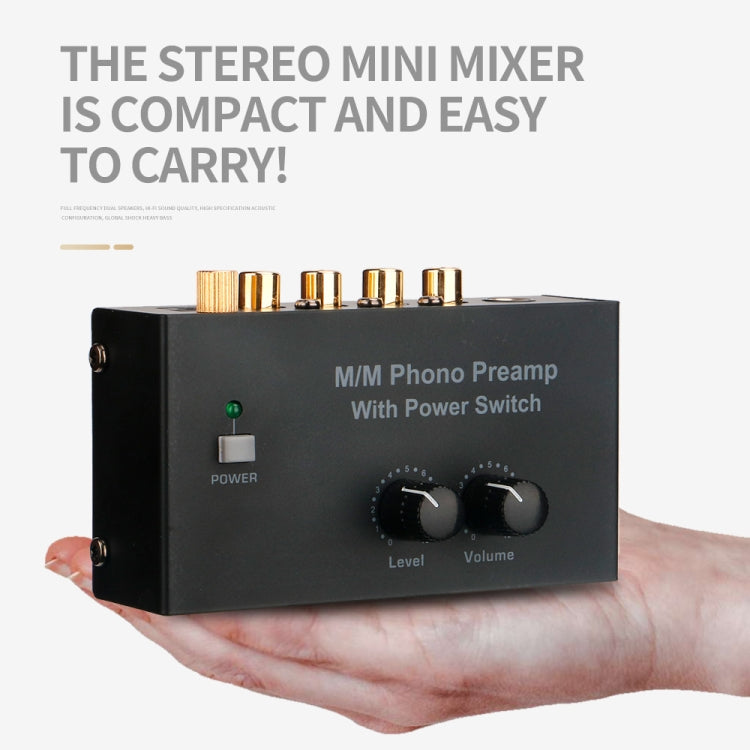 Vinyl Record Player Preamplifier, US Plug(PP500) -  by buy2fix | Online Shopping UK | buy2fix