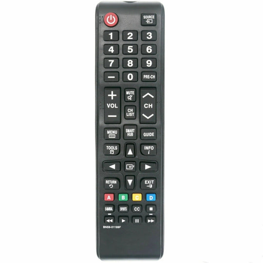 BN59-01199F For Samsung LED LCD Smart TV Remote Control Replacement (Black)