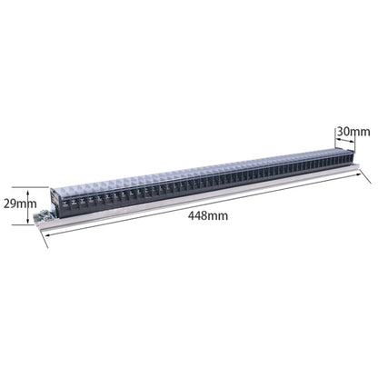 CHINT TD-1550 Terminal Block Rail Type Wiring Block Paralleling Wires Wire Connector - Booster Cable & Clip by CHNT | Online Shopping UK | buy2fix
