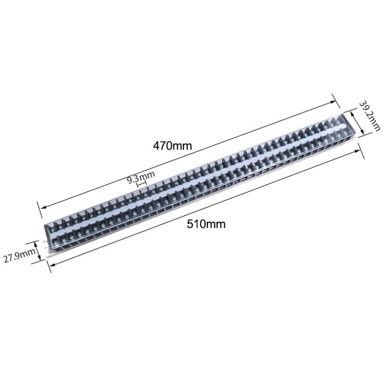 CHINT TD-2040 Terminal Block Rail Type Wiring Block Paralleling Wires Wire Connector - Booster Cable & Clip by CHNT | Online Shopping UK | buy2fix