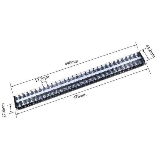 CHINT TD-3030 Terminal Block Rail Type Wiring Block Paralleling Wires Wire Connector - Booster Cable & Clip by CHNT | Online Shopping UK | buy2fix