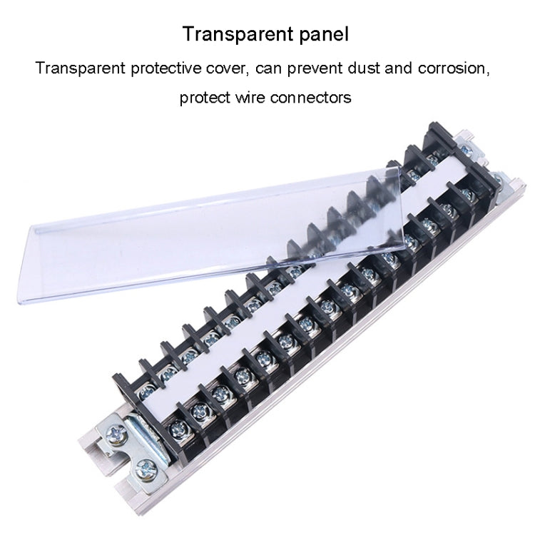 CHINT TD-3030 Terminal Block Rail Type Wiring Block Paralleling Wires Wire Connector - Booster Cable & Clip by CHNT | Online Shopping UK | buy2fix