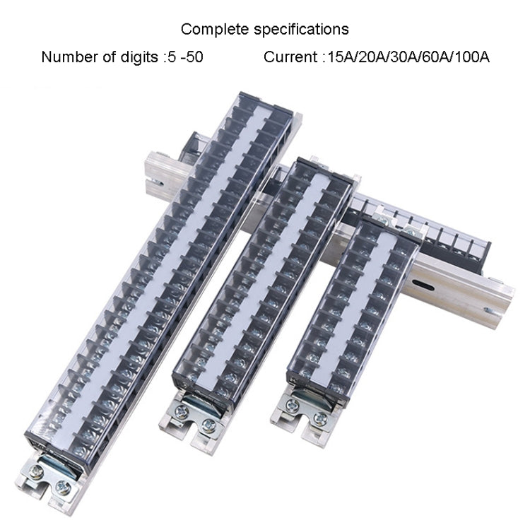 CHINT TD-2010 Terminal Block Rail Type Wiring Block Paralleling Wires Wire Connector - Booster Cable & Clip by CHNT | Online Shopping UK | buy2fix