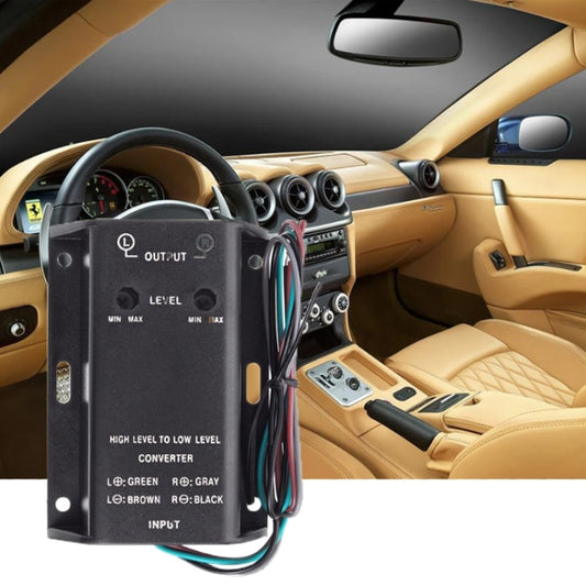 Car Amplifier Speaker Audio Conditioner Subwoofer Converter - Car Amplifiers by buy2fix | Online Shopping UK | buy2fix