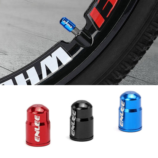 ENLEE E-FZ1004 2pcs /Set Bicycle French Valve Caps Aluminum Alloy Dust Cap For Tire Valve Caps(Blue) - Tire Valve Caps by ENLEE | Online Shopping UK | buy2fix
