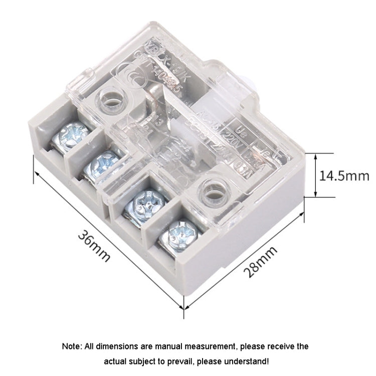 CHINT YBLX-19/K Foot Switch Inserts Self-Resetting Micro Travel Switches Accessories Miniature Limiters - Car Switches by CHINT | Online Shopping UK | buy2fix