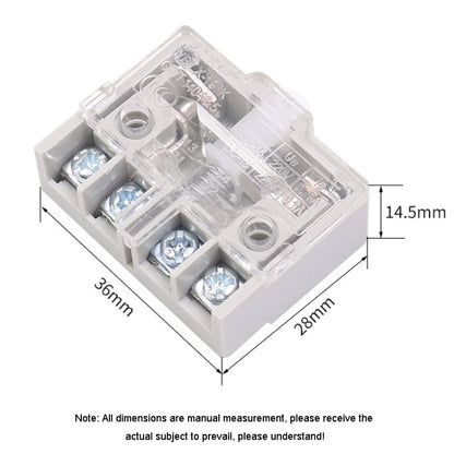 CHINT YBLX-19/K Foot Switch Inserts Self-Resetting Micro Travel Switches Accessories Miniature Limiters - Car Switches by CHINT | Online Shopping UK | buy2fix
