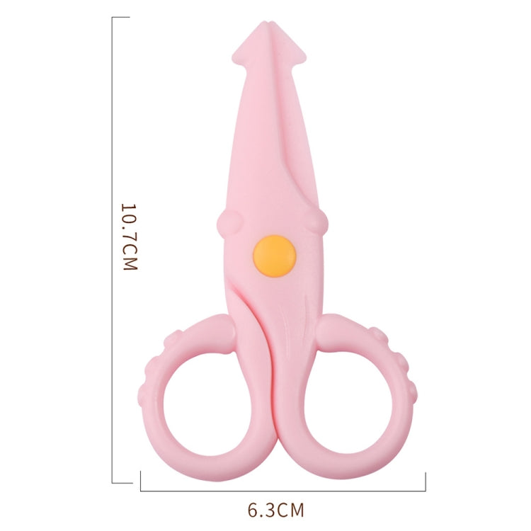 10pcs Cute Squid Mini Plastic Scissors Children Handmade Paper Cutting Tools(Blue) - Gadgets by buy2fix | Online Shopping UK | buy2fix