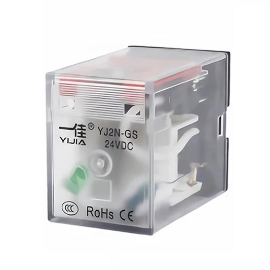 YIJIA YJ2N-GS 8-Pin 2 Way Small Electromagnetic Relay - Relays by YIJIA | Online Shopping UK | buy2fix