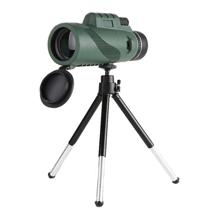 40x60 FMC Multi-layer Coated High-definition Monocular Binoculars with Holder and Tripod - Monocular Binoculars by buy2fix | Online Shopping UK | buy2fix