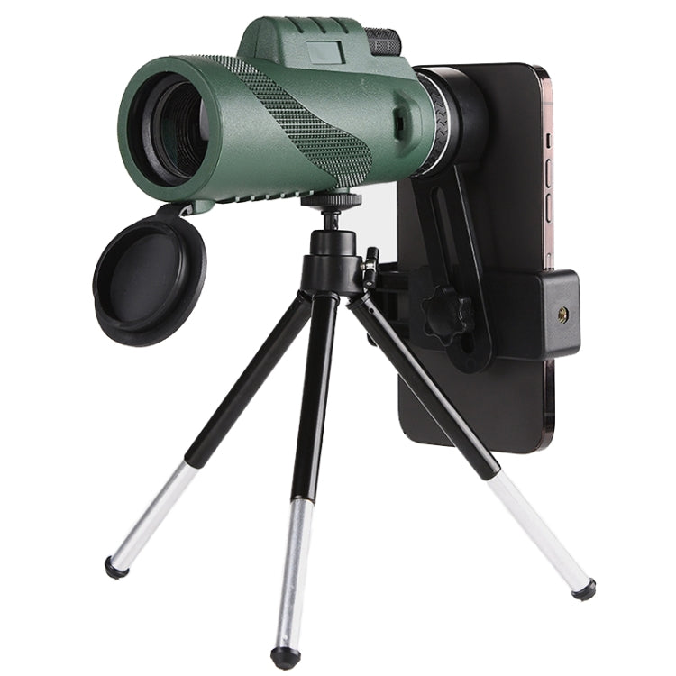 40x60 FMC Multi-layer Coated High-definition Monocular Binoculars with Holder and Tripod - Monocular Binoculars by buy2fix | Online Shopping UK | buy2fix