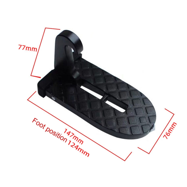 For SUV Car Assistance Getting In The Car Hook Pedal, Color: Silver - Foot Pedal by buy2fix | Online Shopping UK | buy2fix