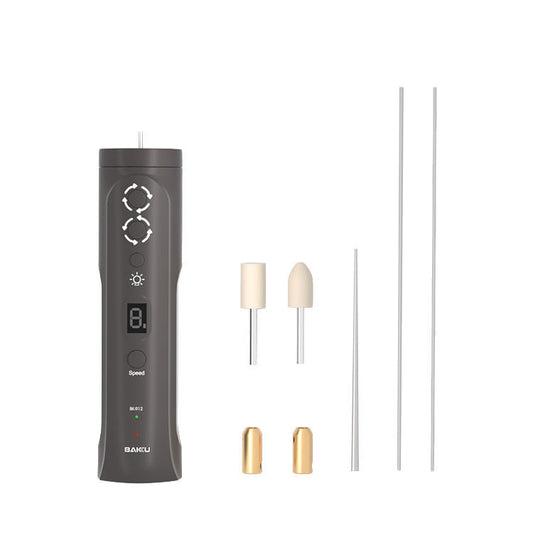 BAKU BK-R12 Electric Glue Remover Phone Repair OCA Glue Removing Tool With Light - Dust Remove Tool by Baku | Online Shopping UK | buy2fix