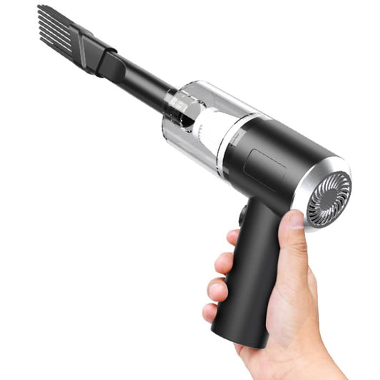 Automotive Household Small Vacuum Cleaner Car USB Charging Powerful Cleaning Tool(Black) - Vacuum Cleaner by buy2fix | Online Shopping UK | buy2fix