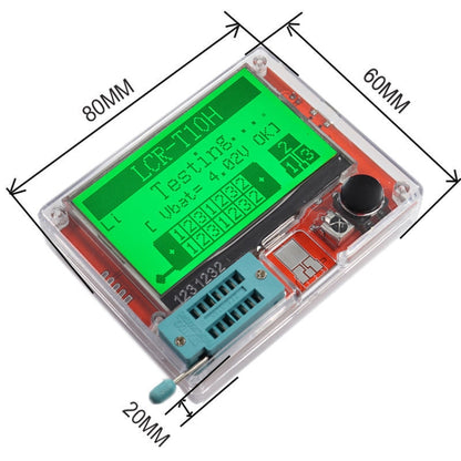 LCR-T10H Transistor Tester TFT Display For Diode Triode Capacitor Resistor Test, Spec: Built Lithium Battery - Battery & Resistance Tester by buy2fix | Online Shopping UK | buy2fix