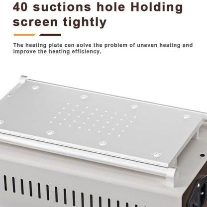 Baku BA-946+ 9 Inch 450W Phone Screen Separator With Electronic Glue Remove 110V US Plug by Baku