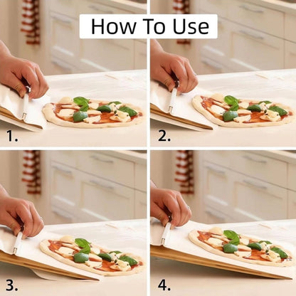 52x30cm Sliding Pizza Storage Board Baking Utensils - Baking Pastry Tools by buy2fix | Online Shopping UK | buy2fix