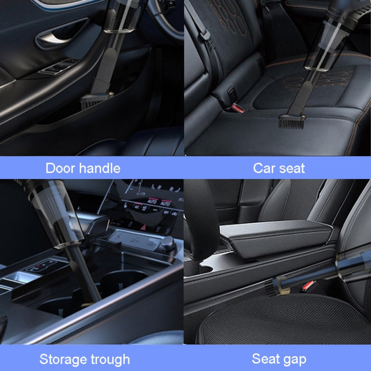 Rechargeable Small Handheld Car Dustbuster Vacuum Cleaner With Powerful Suction For Car And Home - Vacuum Cleaner by buy2fix | Online Shopping UK | buy2fix