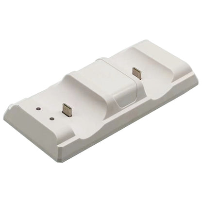 For PS5 Controller Dock Charger Gamepad Dual Port Quick Charger(White) - Charger & Power by buy2fix | Online Shopping UK | buy2fix