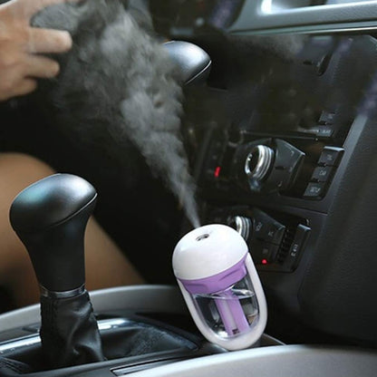 Car Negative Ion Spray Humidifier Aromatherapy Air Purifier(Light Green) - Air Purifier by buy2fix | Online Shopping UK | buy2fix